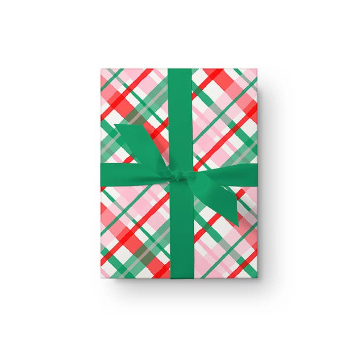 Papier Cadeau à Carreaux | Papier Cadeau de Noël | Papier Cadeau de Fête pour la vente par Clairebella Personalized Gifts & Pillows