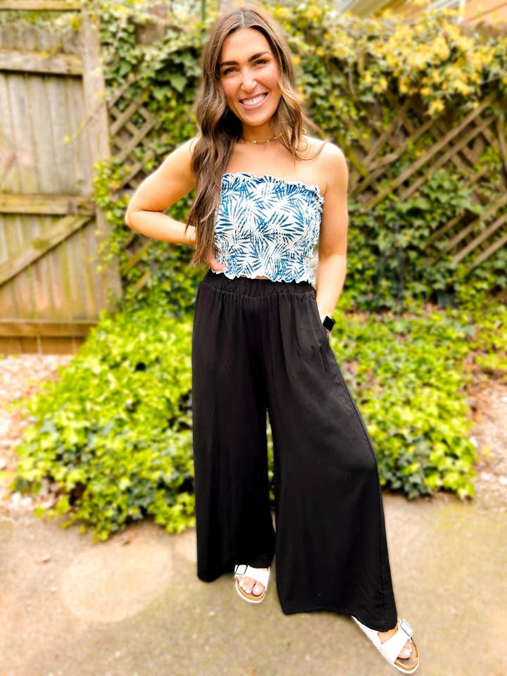 Girl Code Couture – wholesale Byxor - Dam – Zara Bomullsbyxor med breda ben1