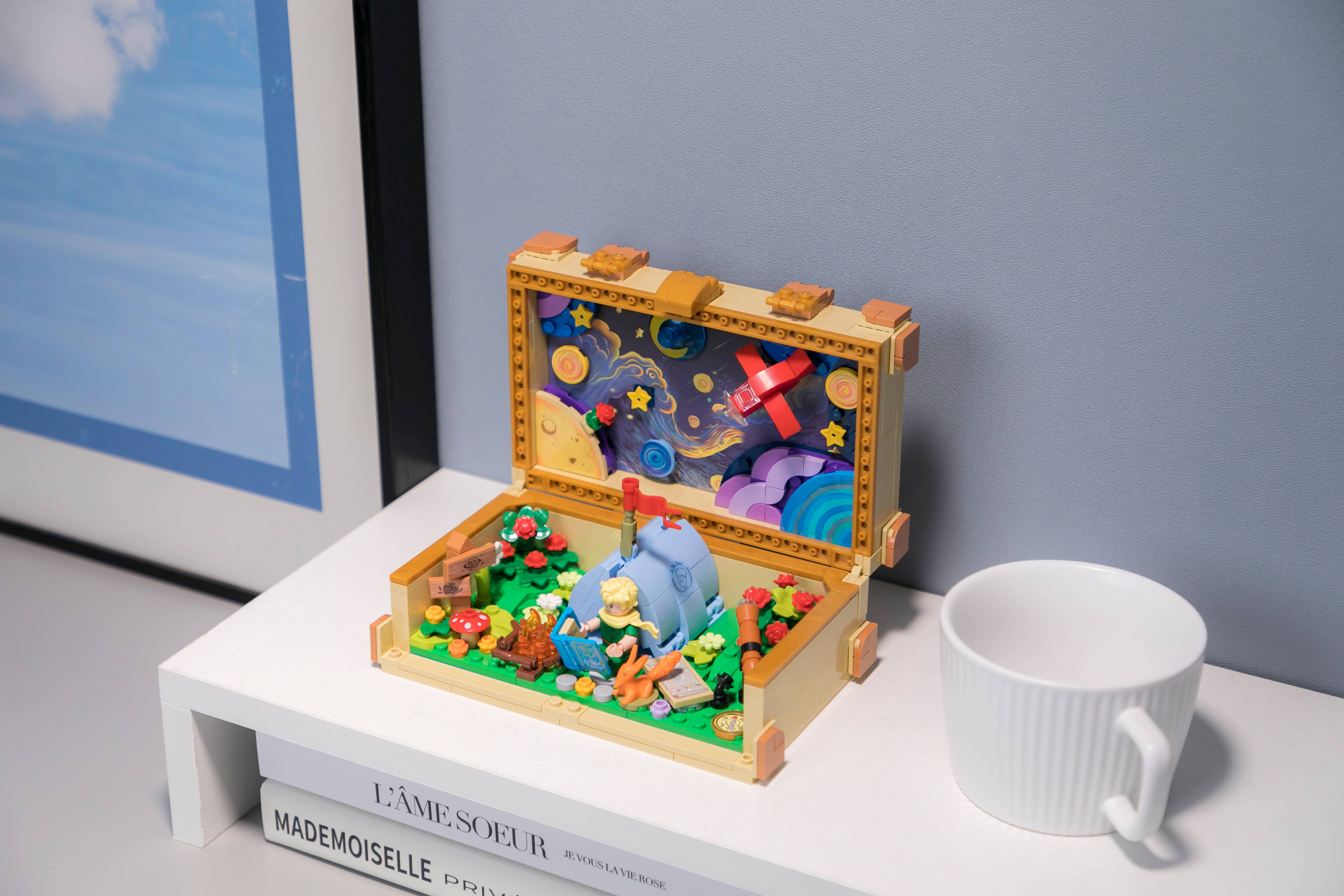 Hands Craft Intl – Conjunto de construção - Crianças por atacado – Tijolos de Construção: Le Petite Prince - Mala6