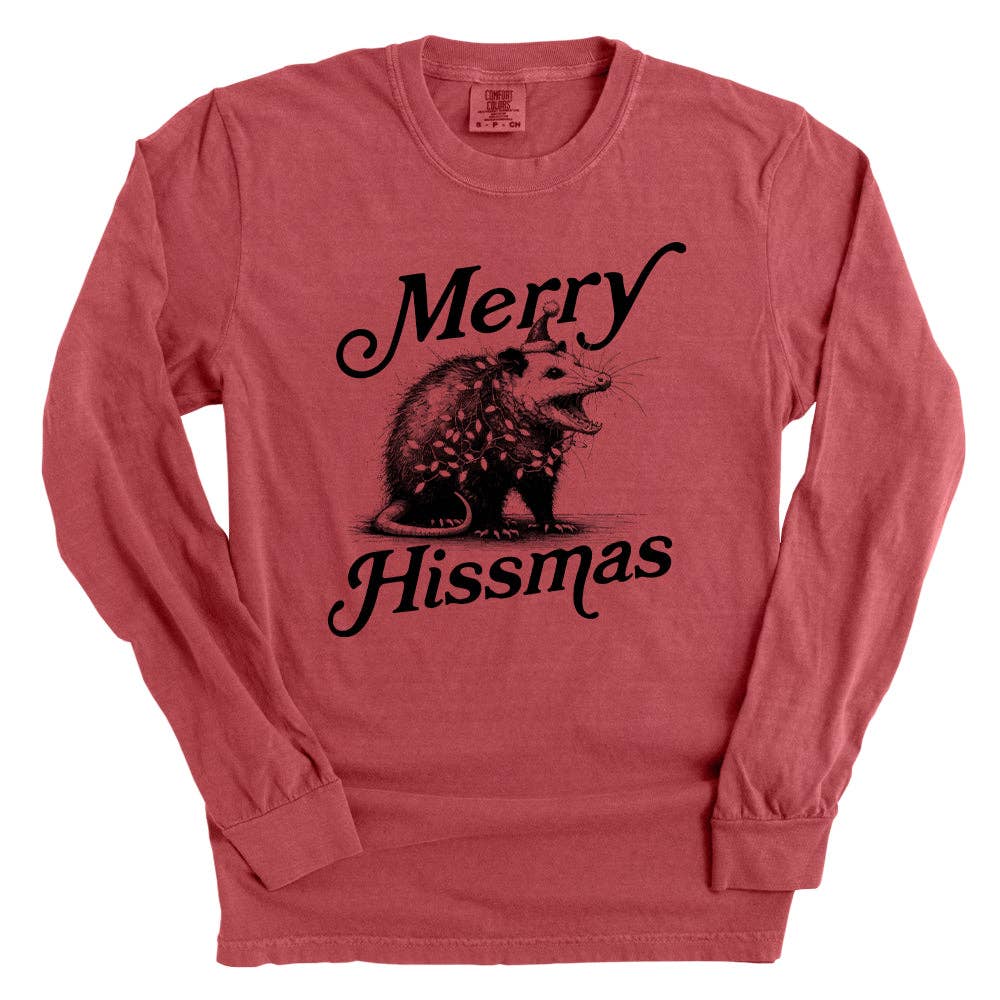 Let's Get This Thread - Wholesale Screen Printed T-Shirt - Unisex - Merry Hissmas Script10
