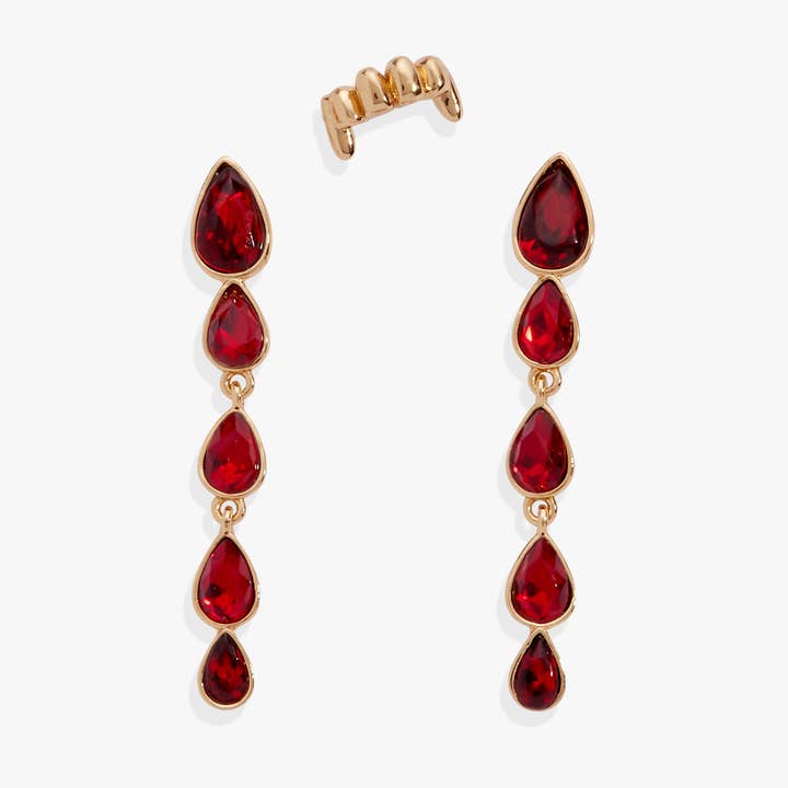 Ensemble de boucles d'oreilles manchette Vampire & Crocs pour la vente par Alex and Ani