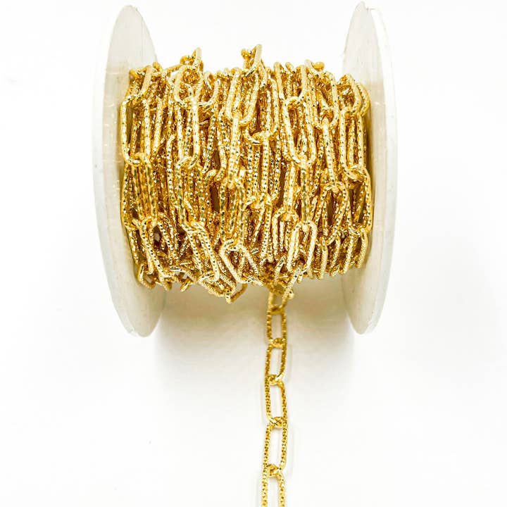 Gold Plated Sterling Silver Paperclip Chain. V10GP and other Purchase wholesale silver plated findings. Free returns & net 60 terms on Faire trending on Faire.