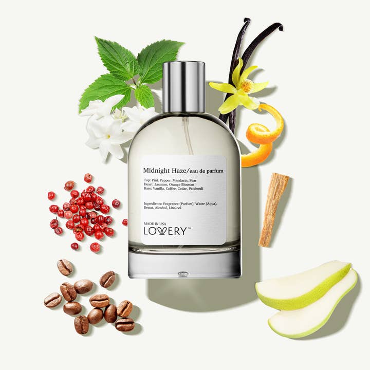 Lovery - Wholesale Perfume/Eau de Toilette - Midnight Haze Perfume Inspired by YSL Black Opium, USA Made