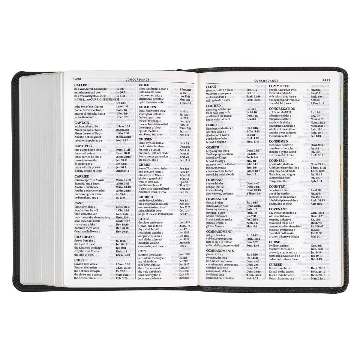 Christian Art Gifts - Wholesale Religion - KJV Bible Compact LP Faux Leather, Black6