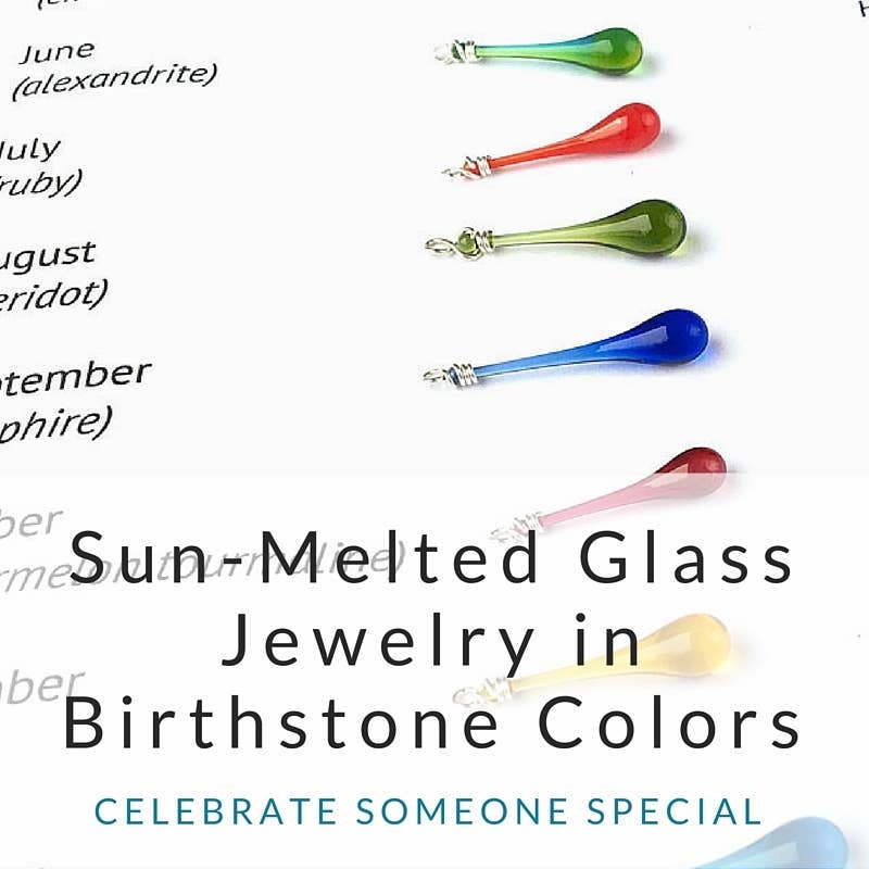 Sundrop Jewelry - Wholesale Dangle Earrings - Birthstone Colored Glass Teardrop Earrings14