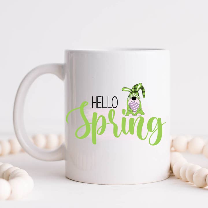 Hello Spring Kaffemugg, Spring Heminredning för wholesale av Hm Mugs