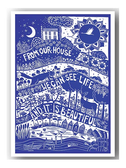 NC037 De notre maison - Mariann Johansen-Ellis pour la vente par Cardiau Nico Cards