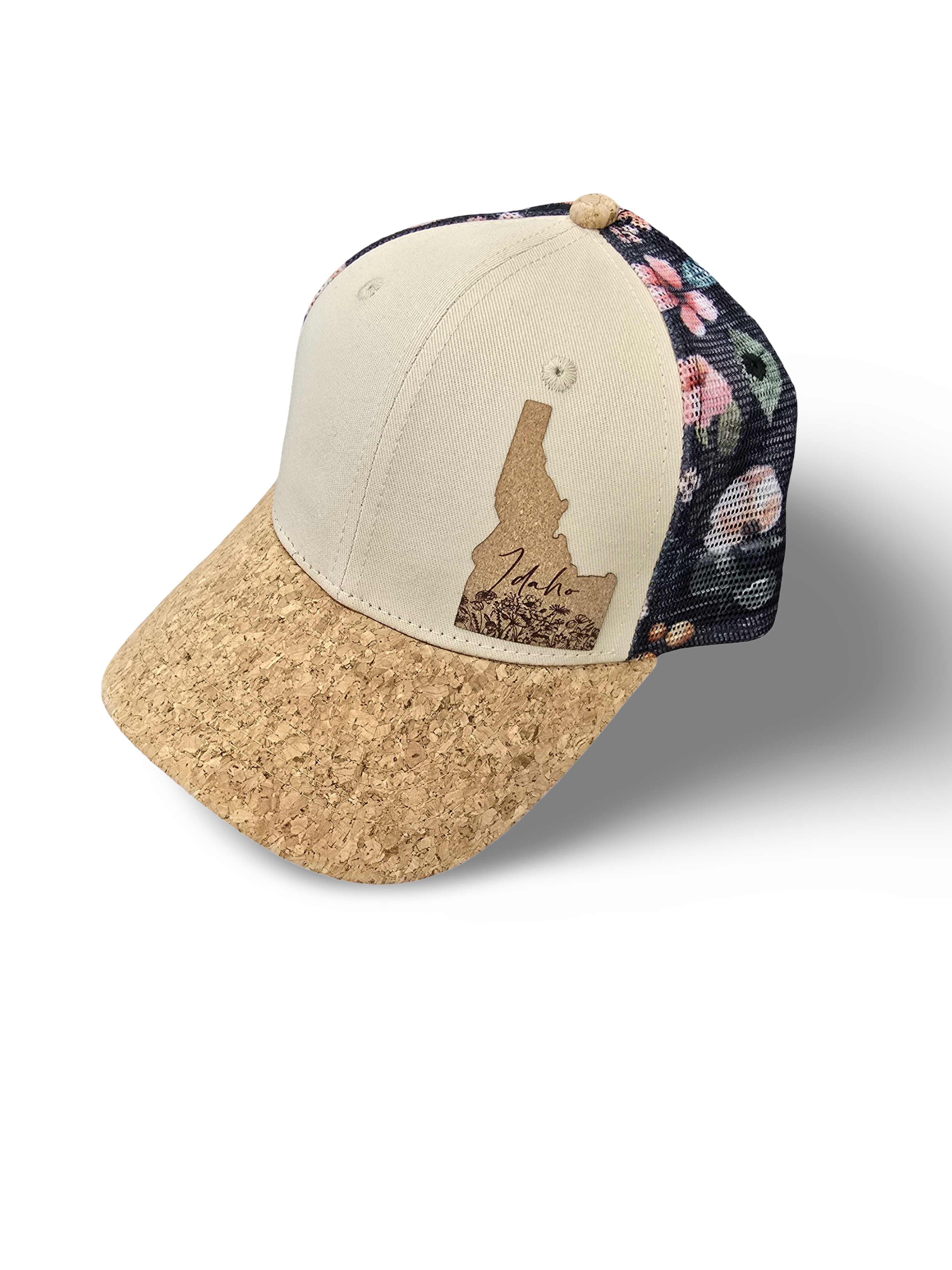 BRIARANDSPHINX - Wholesale Trucker Hat - Unisex - Floral Cork State Hat3