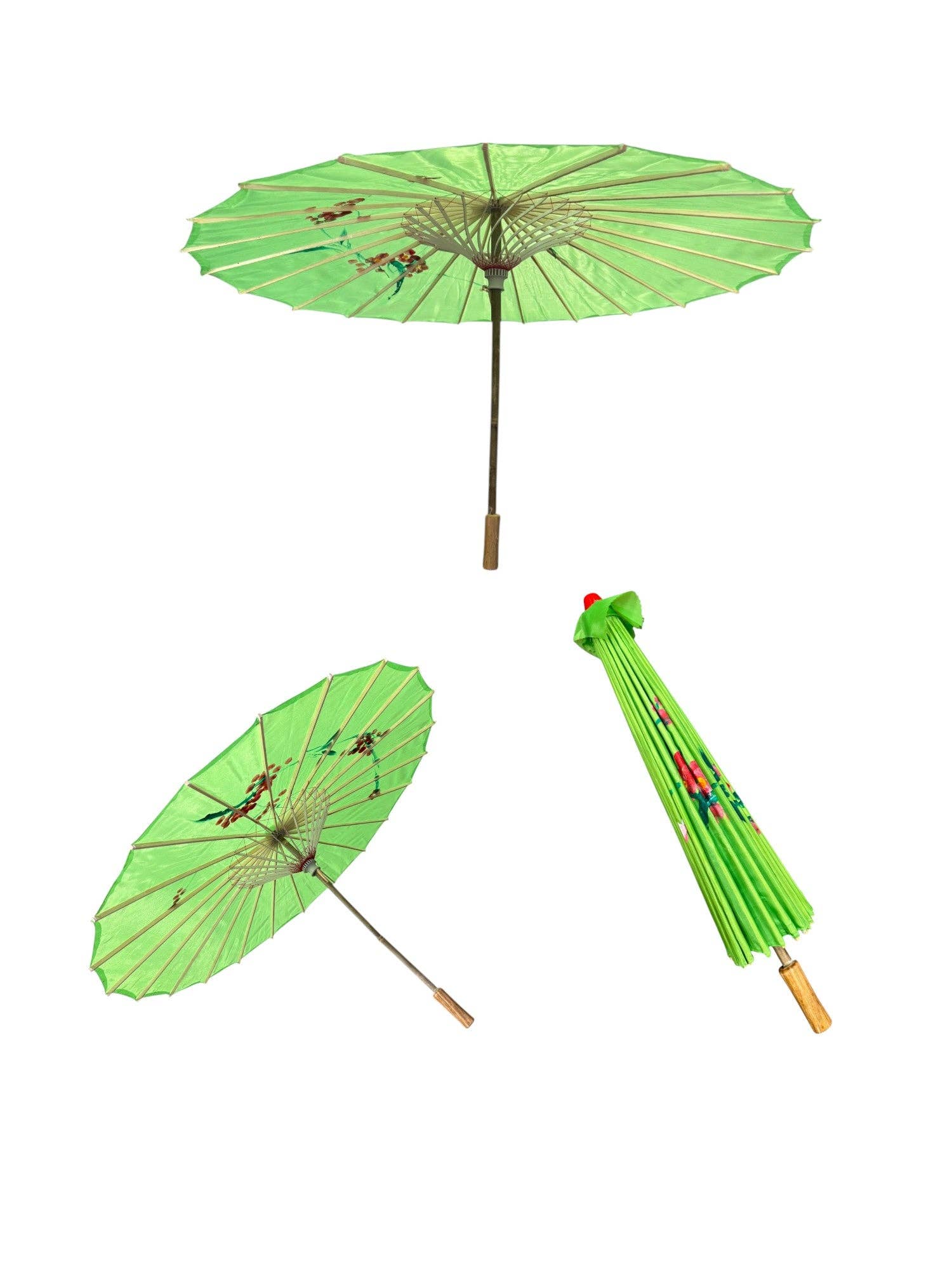 ASSORTED Traditional Floral Sunshade Oilpaper Umbrella UM5044-C (12PC) for wholesale on Faire2