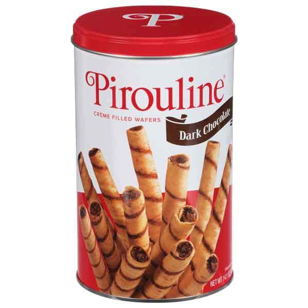Hudson Meat Company - Wholesale Chocolate - WAFER ROLLED DARK CHOCOLATE - PIROULINE