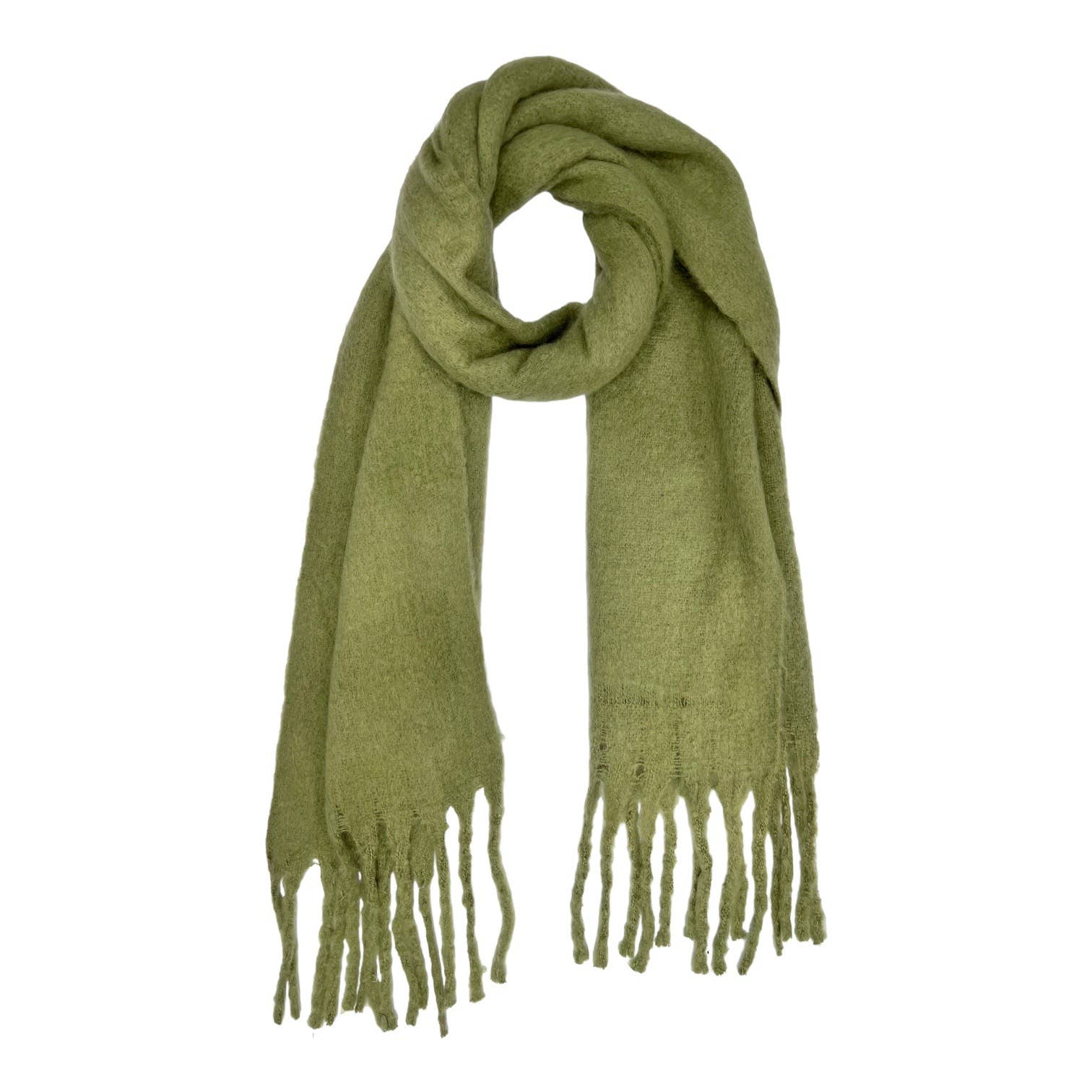 London Scarves - Wholesale Scarf - Women's - Plain chuncky fluffy scarf17