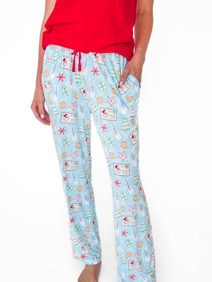 Blue SoftSnooze™ Adult Bamboo Viscose Santa Sweets Pajama Pants
for wholesale on Faire3