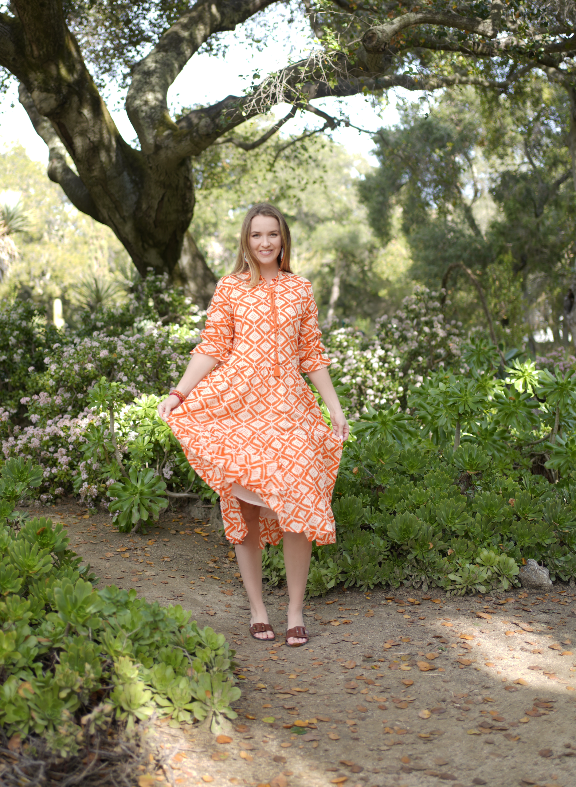Azima Dress Orange for wholesale on Faire1