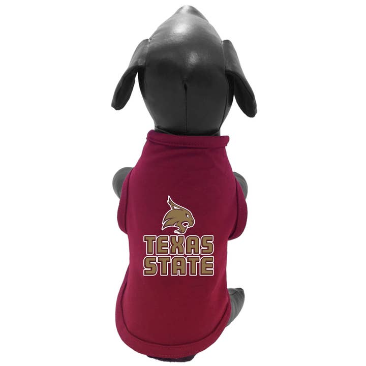 Texas State University - T-shirt voor honden voor wholesale door All Star Dogs