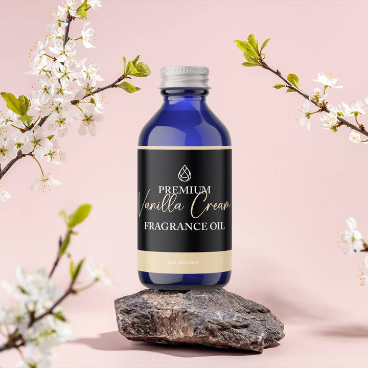 The Midwest Sea Salt Company - Wholesale Fragrance Oil - Vanilla Cream Fragrance Oil