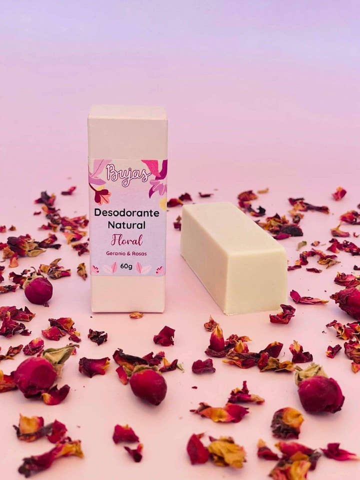 Desodorante Sólido Floral - Vegano y Natural para venta al por mayor de Bujas Market