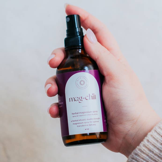 Wild Roses Apothecary - Wholesale Pain Relief Spray/Cream - Mag Chill | Herbal Magnesium Spray