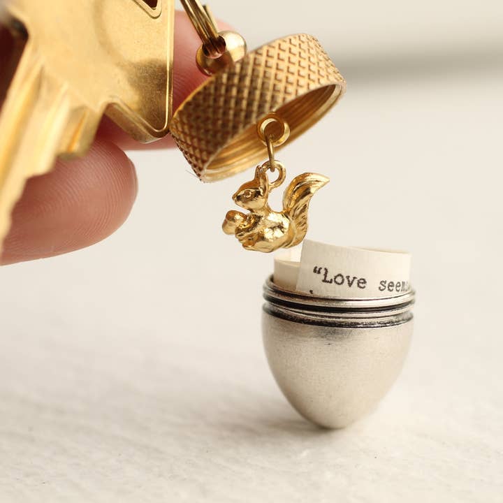 Silk Purse, Sow's Ear - Wholesale Keychain - Women's - Acorn Keyring