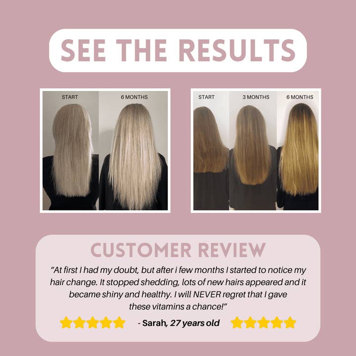 Yuaia Haircare – Engroshandel Kosttilskud og vitaminer – Hårvitaminer med biotin, zink og bambusekstrakt - veganske4