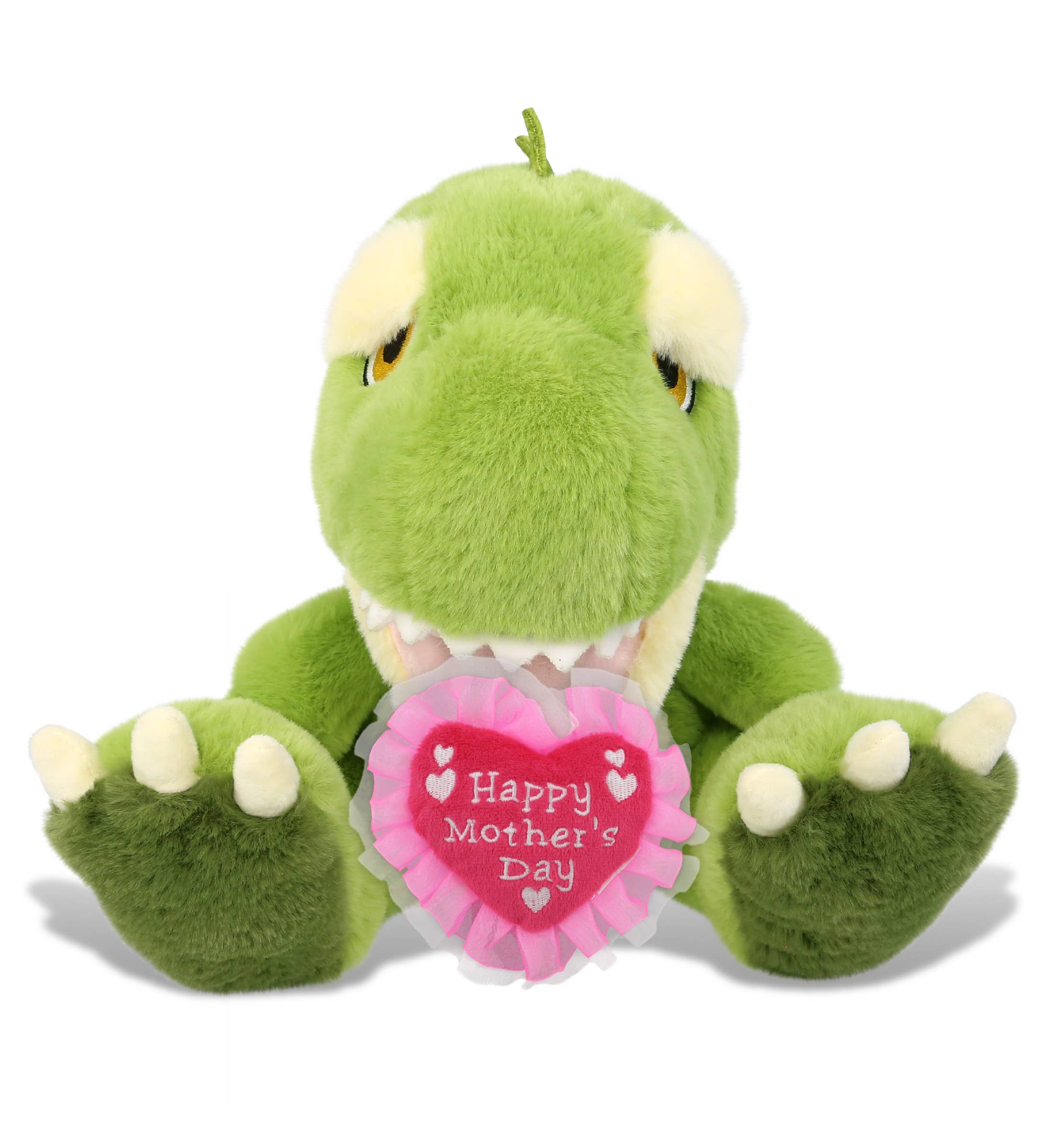 Cota Global - Wholesale Stuffed/Plush Toy - Kids & Baby - Eco-Friendly Super-Soft Plush T-Rex Dinosaur Heart0