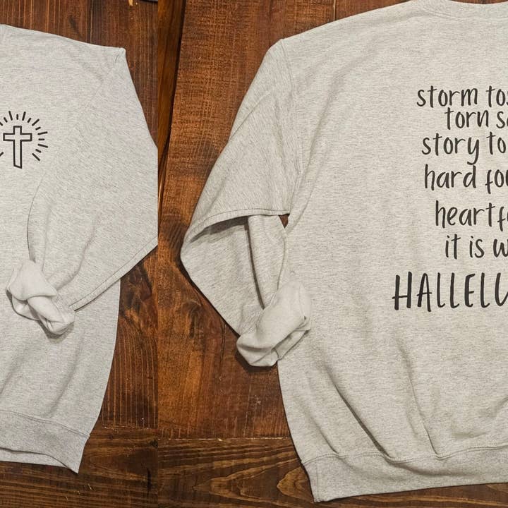Sweatshirt Hallellujah durement gagné pour la vente par The Jasper Boutique