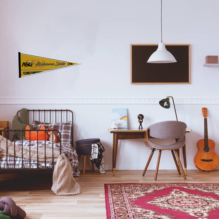 Rico Industries - Wholesale Flag - NCAA Alabama State Hornets Classic Soft Felt 12X30 Pennant3