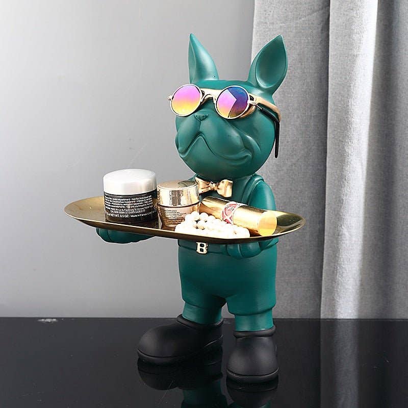 BRECK + FOX - Wholesale Decorative Tabletop Object - French Bulldog Statue7