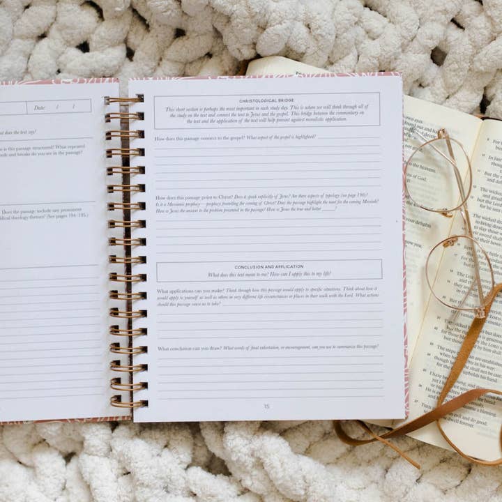 The Daily Grace Co - Wholesale Journal/Diary - In the Word Journal | Pink Floral1