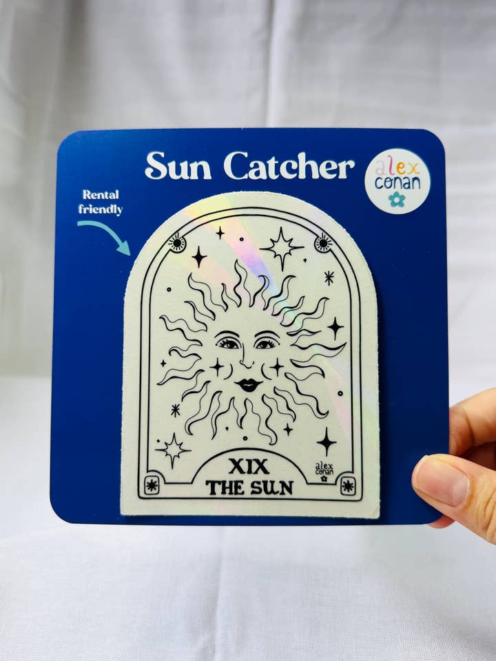 Sun Tarot Sun Catcher for wholesale by Alex Conan