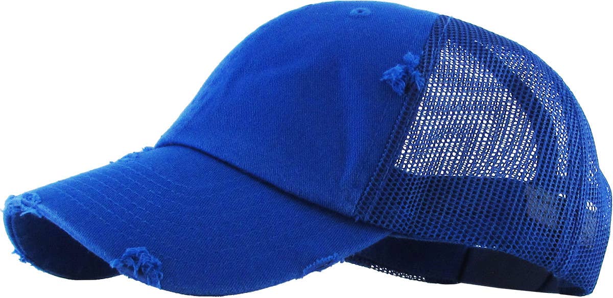 KBETHOS – Großhandel Basecap – Unisex – Vintage-Trucker-Cap mit Mesh-Einsätzen46