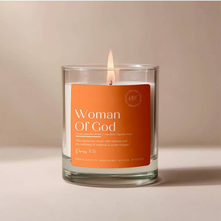 Women Of God for wholesale by Walk By Faith Candles Co.