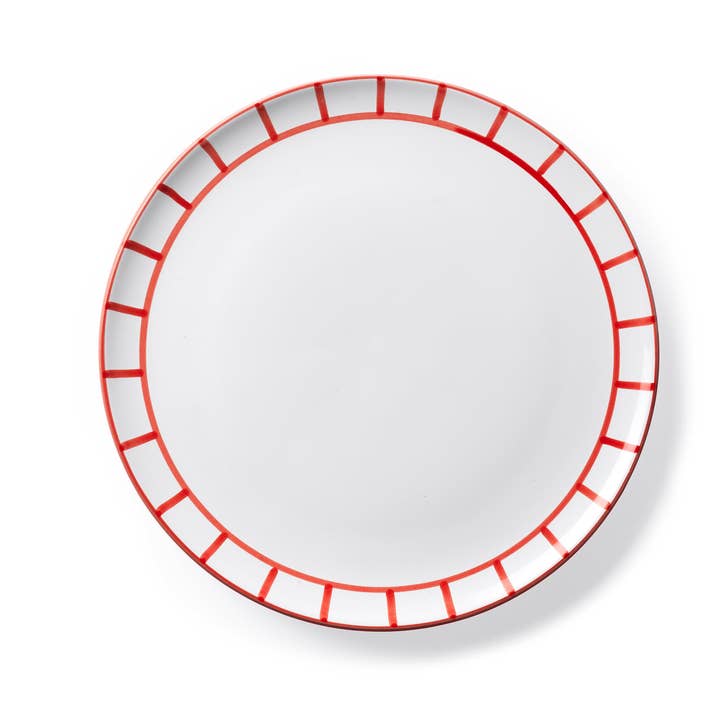 Jore Copenhagen - Wholesale Dinner Plate - DINNER PLATE - LOBSTER RED FENCE