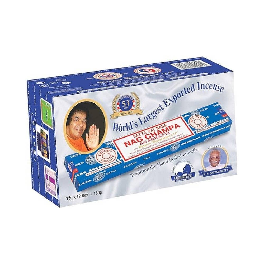 Earths Elements Wholesale - Vente Encens - Satya - Nag Champa 15 g.