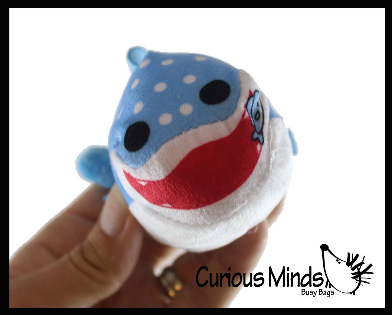 Curious Minds Toys – wholesale Stuffed/plush toy – Kids & baby – 1 Mini Ocean Animal Small Plush Stuffed Animals - Shark, Dol8