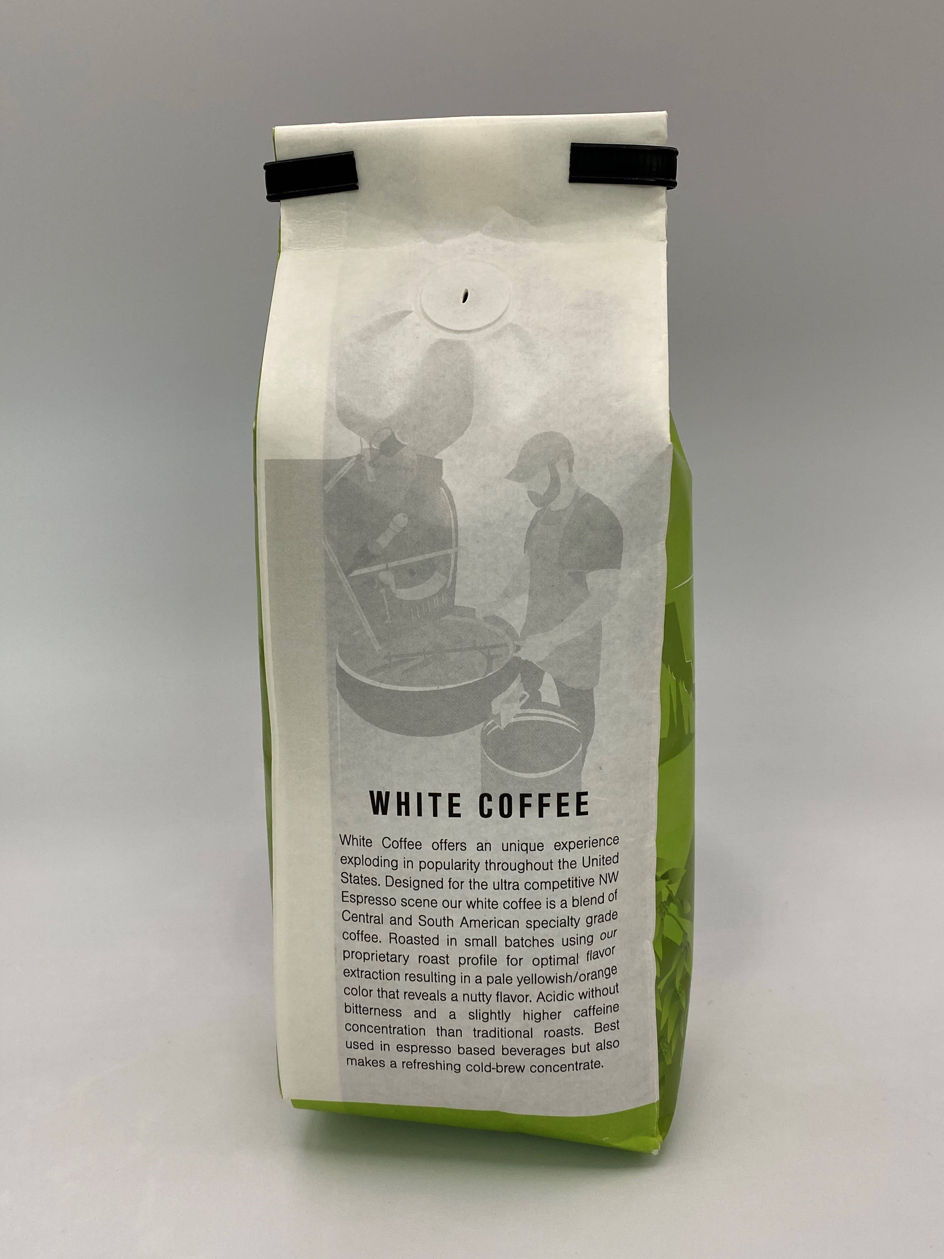 Fofcee Coffee - Wholesale Coffee Beans - White Coffee 2lb Canister (REFILL BAG)1