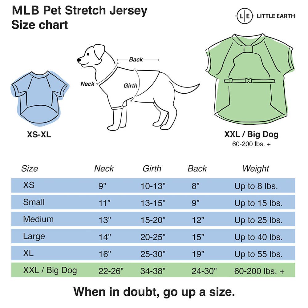 Little Earth Productions - Wholesale Pet Jersey - Dog - MLB Chicago White Sox Pet Stretch Jersey2