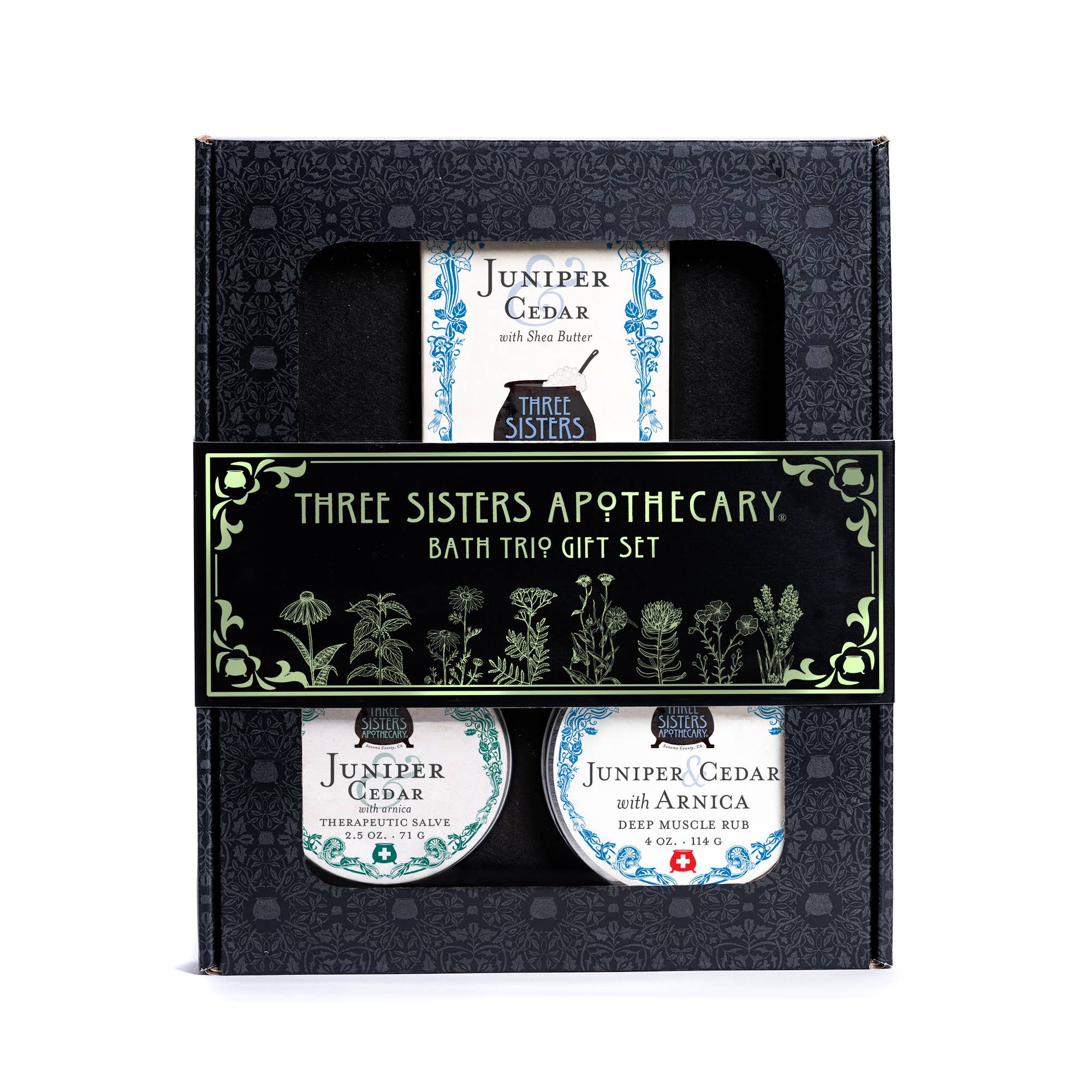 Soap Cauldron – Großhandel Bade- & Körperpflege-Set – Geschenk-Trio in Schachtel1