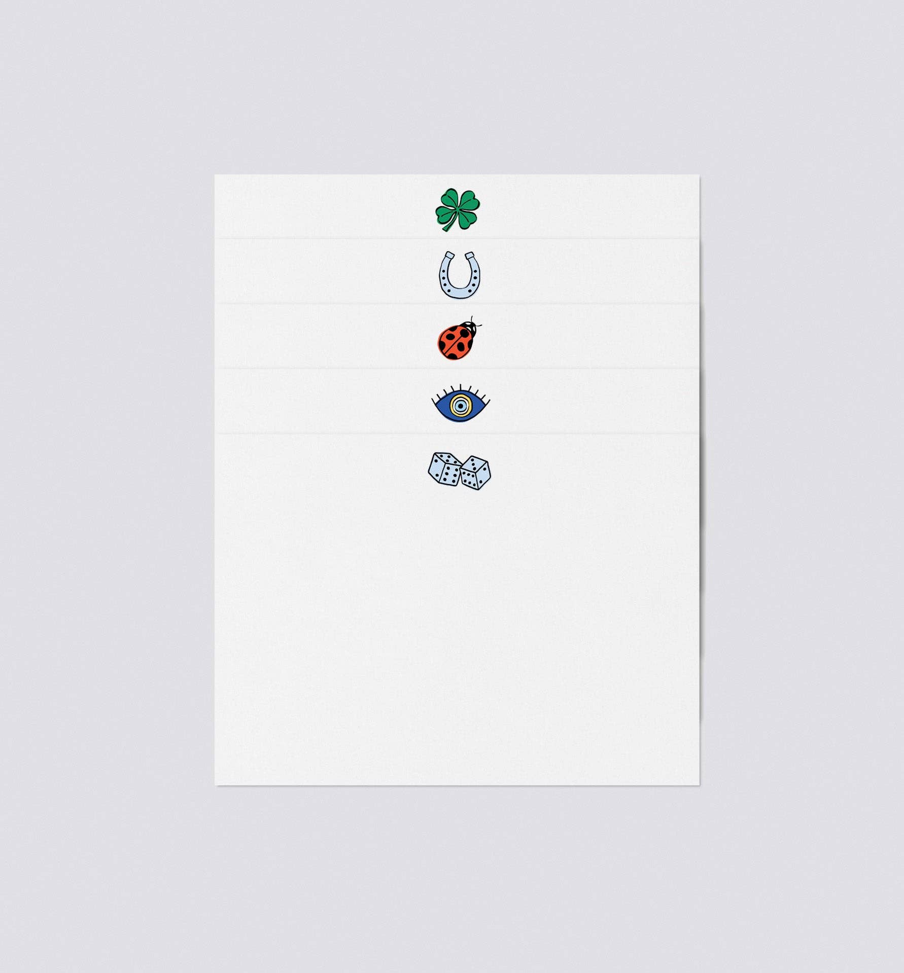 Dear Annabelle – wholesale Stationery/notecard set – Lucky Charms Notecard Set2