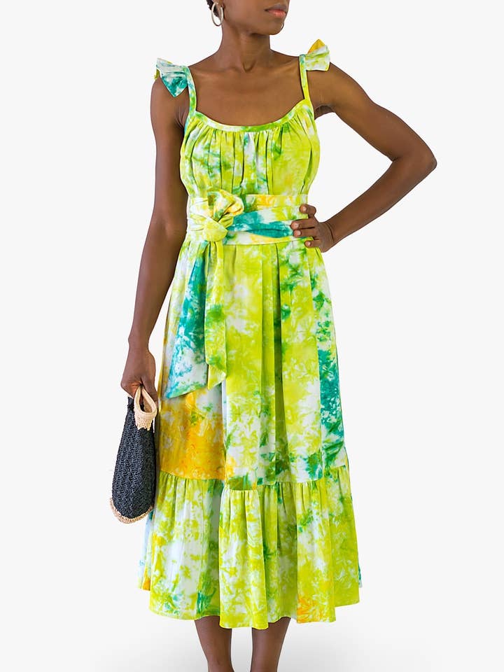 Koro slips och färgämne bomullsklänning för wholesale av Kalyca