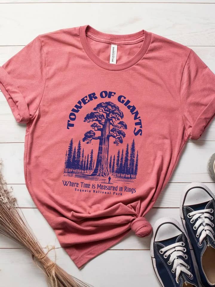 Sequoia National Park Souvenir T-Shirt for Women (Copy) for wholesale by River and Sky Supply