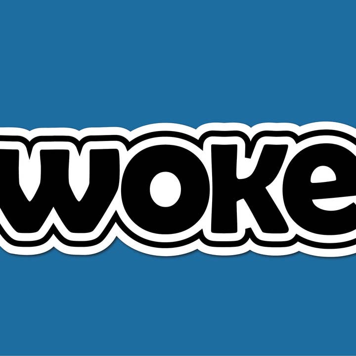 Woke Sticker for wholesale by Sticky Quilts