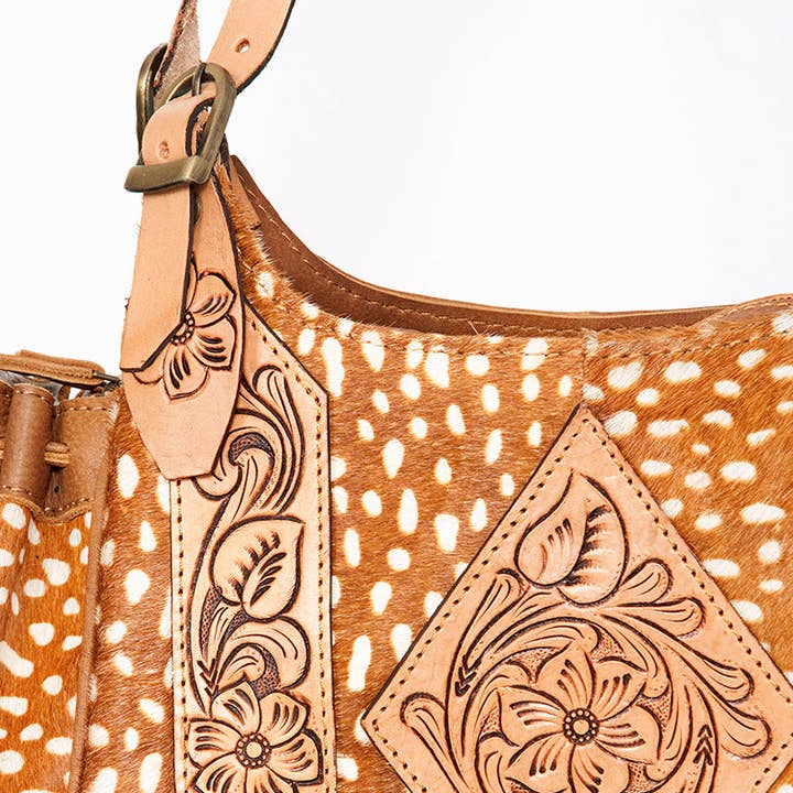 LS Western - Wholesale Shoulder bag – women's - LC-ADBGA209 Hobo Genuine Western Leather Women Bag Bria3