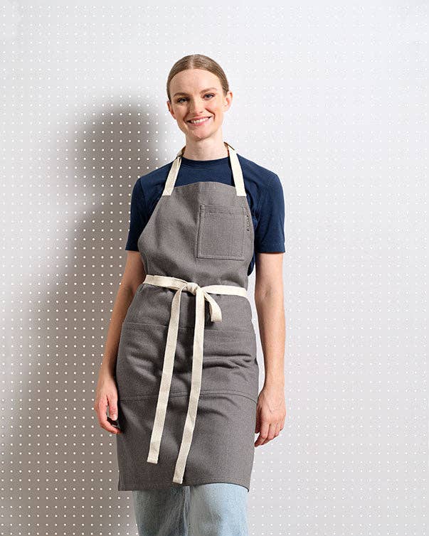MEEMA - Wholesale Apron - Chef Apron with Pockets – Upcycled Cotton, Adjustable Fit1