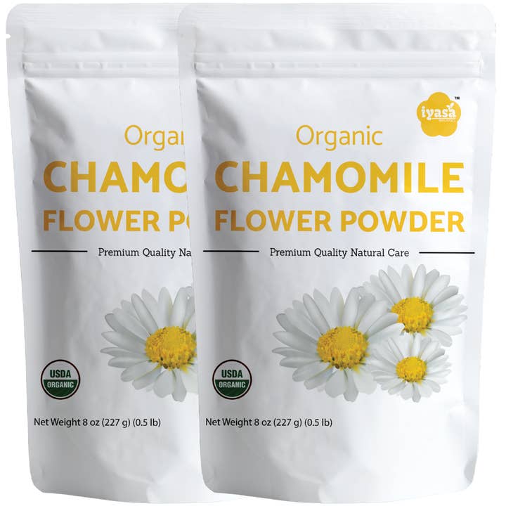 Organic Chamomile Flower Powder for wholesale by Iyasa Holistics