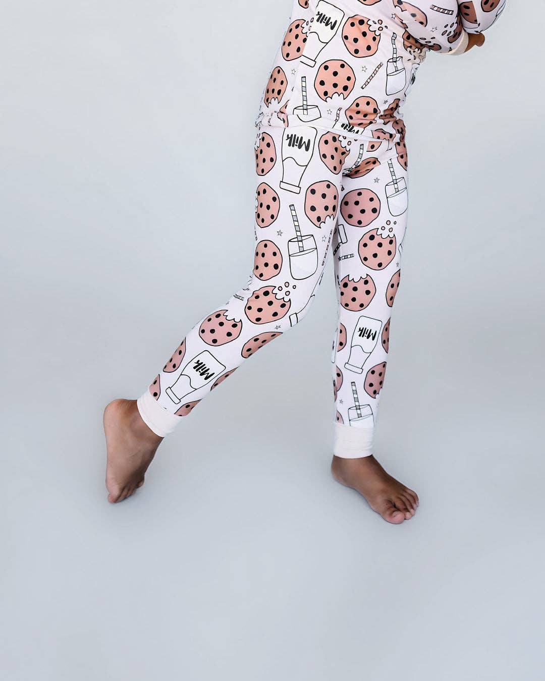 Lucky Panda Kids - Wholesale Sleepwear Set - Kids - Bamboo Kids' Two Piece Set | Milk & Cookies4