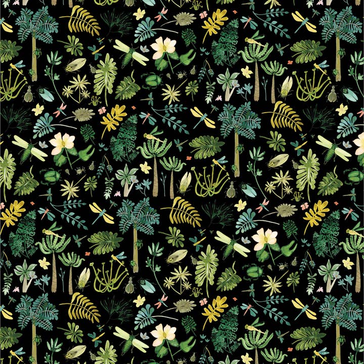 REVEL & Co. - Vendita all'ingrosso Rotoli di carta da regalo - Rotolo di carta regalo con insetti dinosauri (3 fogli/rotolo)