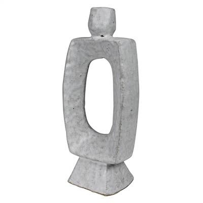 Taper Holder, Ceramic - Rectangle for wholesale by HomArt