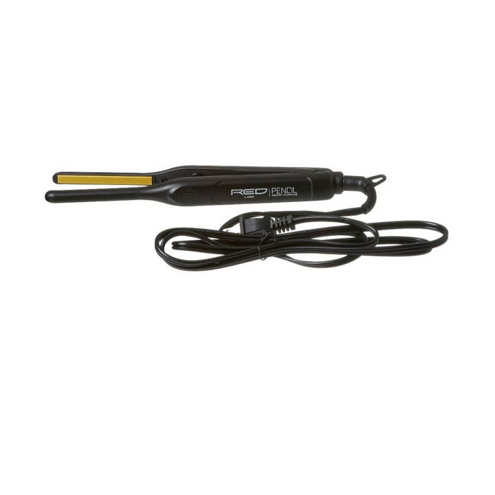 Majestic Wholesale – Engroshandel Glattejern/fladjern – KISS Red 3/10" mini glattejern til kanter og kort hår, 450°F2