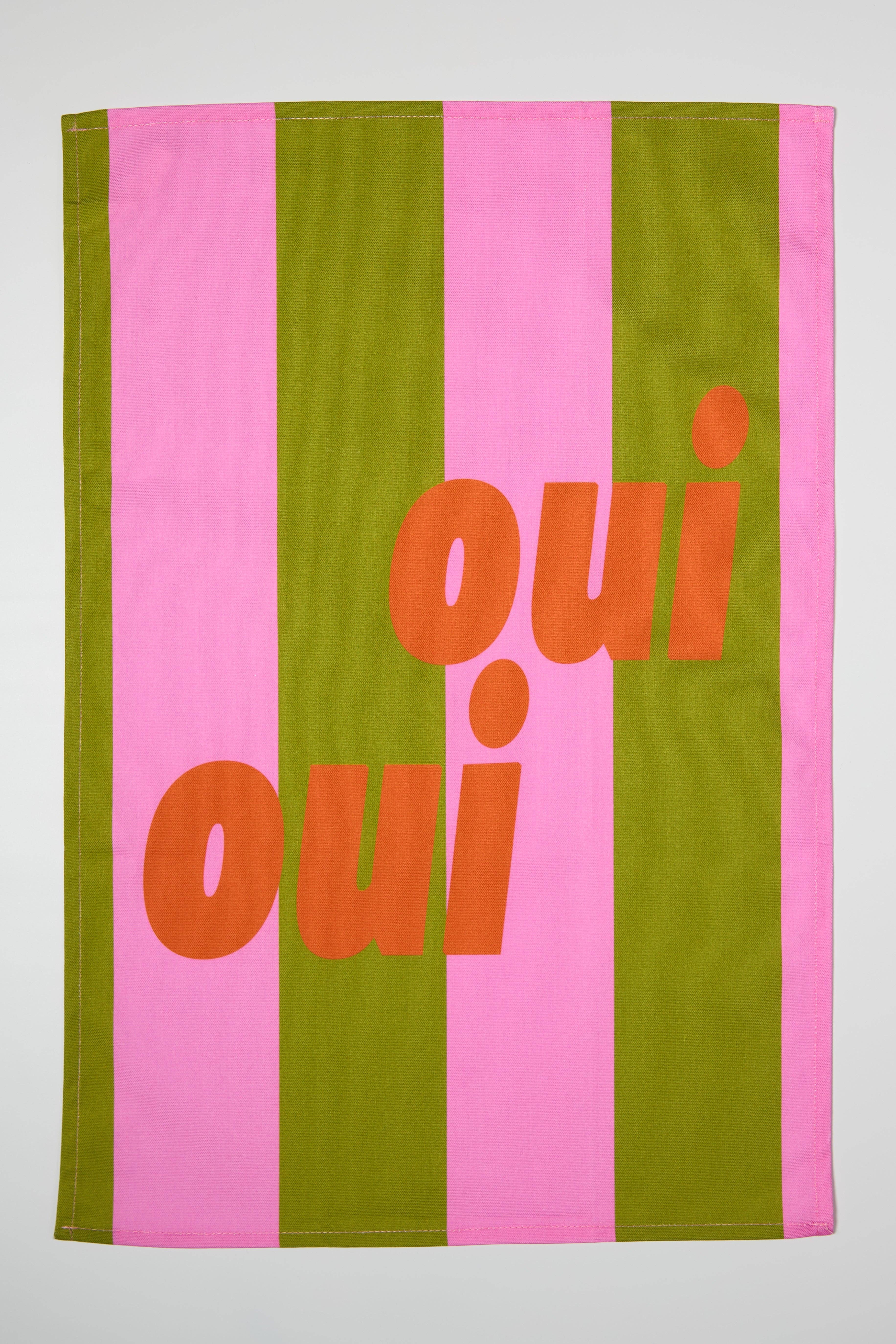 Maddison Ball Creative - Wholesale Tea Towel - Oui Oui Tea Towel2