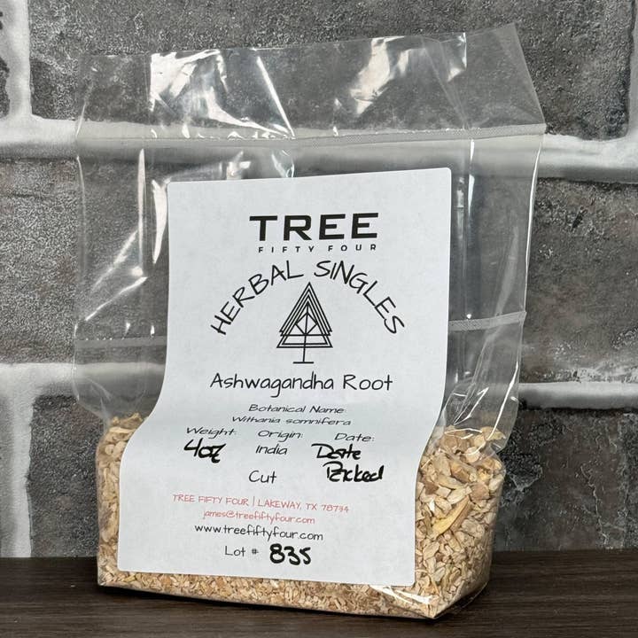 Tree Fifty Four - Wholesale Loose Tea - Ashwagandha Root | 2oz - 1 KG | Bulk Herbs6